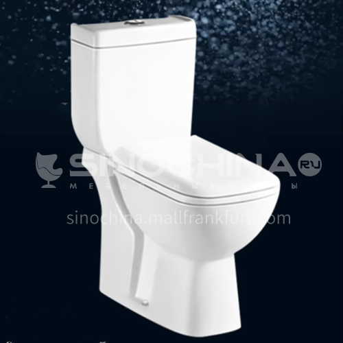  Ceramic Washdown flush toilet  Two-Piece  toilet